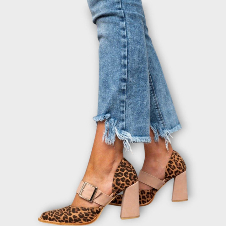 Corina - Sandali Z Stabilnim Petom