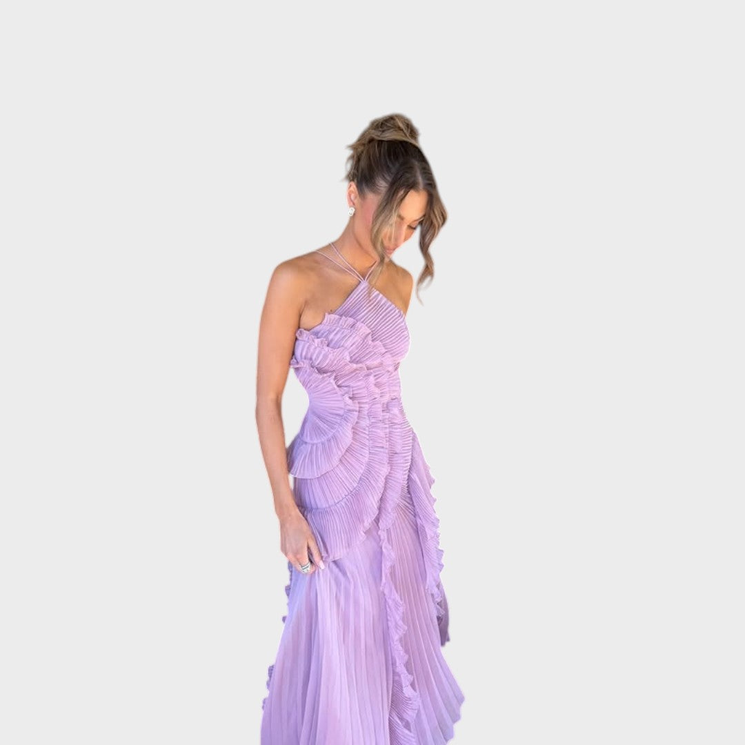 Marina - Obleka Maki z Volančki