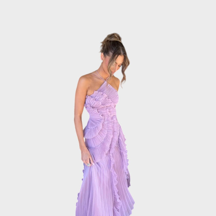 Marina - Obleka Maki z Volančki