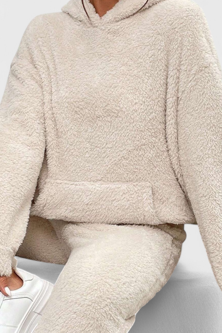 Rivae - Mehki teddy lounging dvoset za udobno nošenje