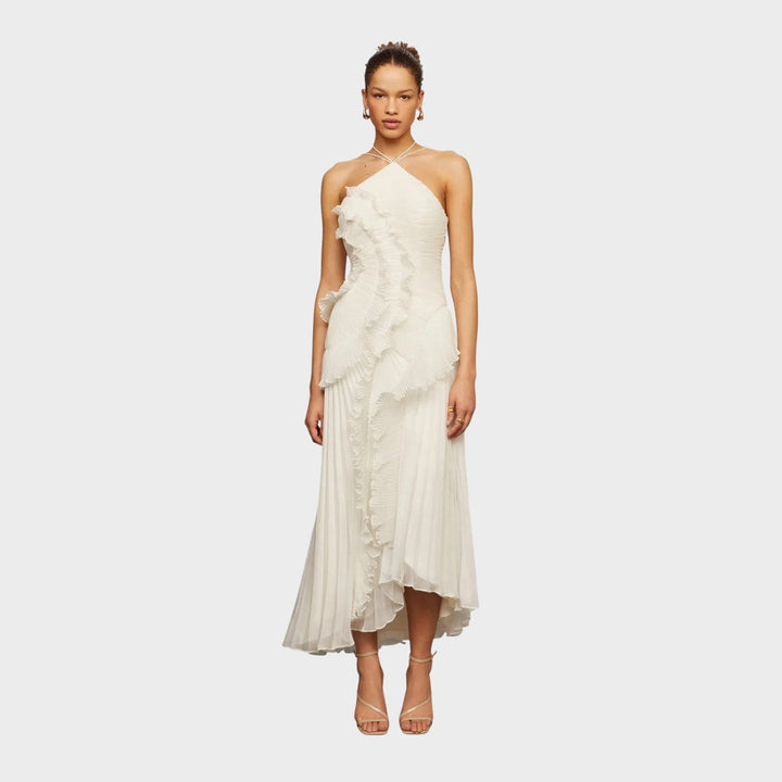 Marina - Obleka Maki z Volančki