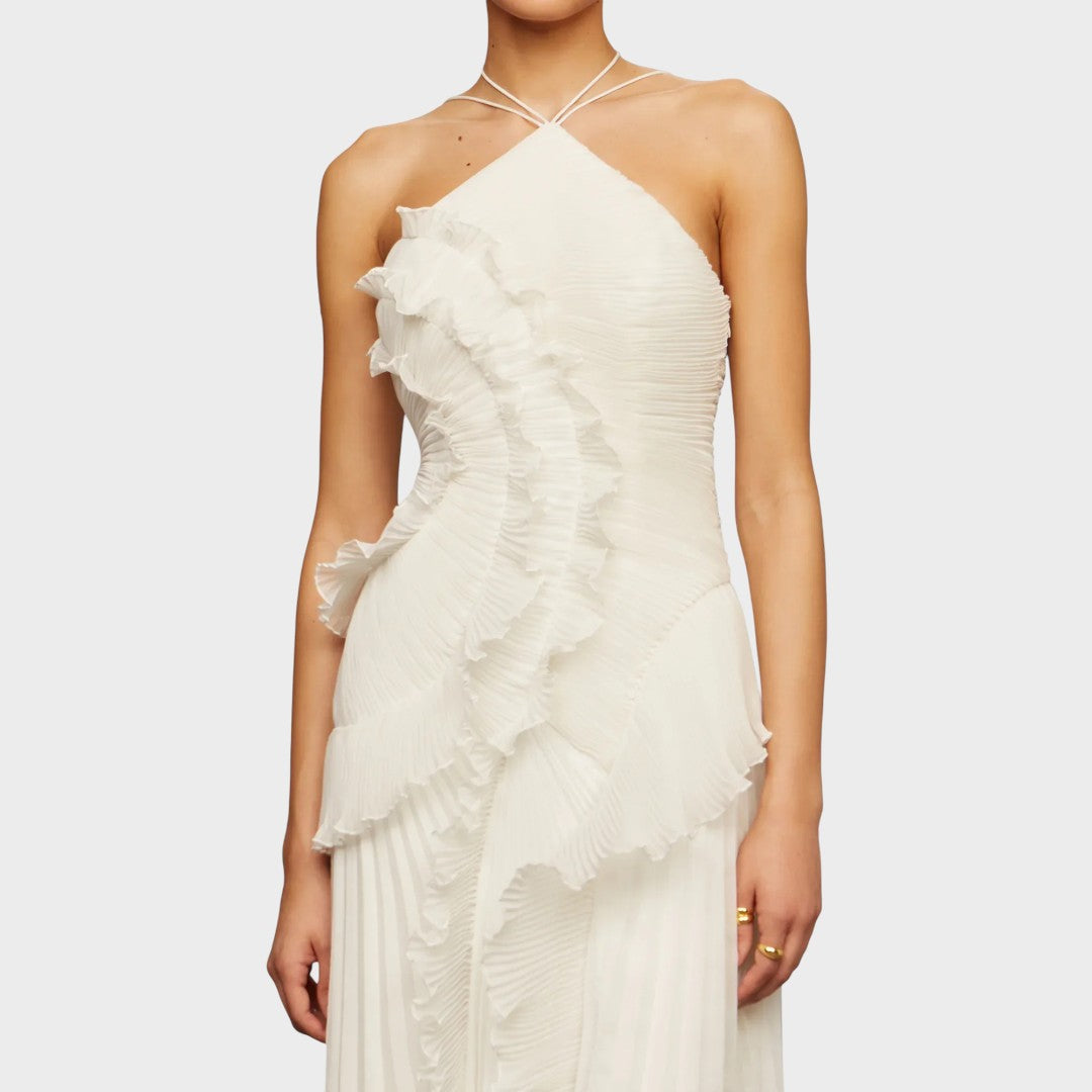 Marina - Obleka Maki z Volančki