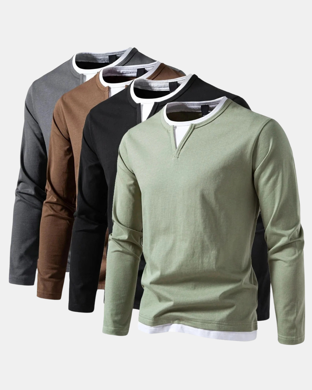 Sašo - Majica Z Dolgimi Rokavi Udobno Nošenje