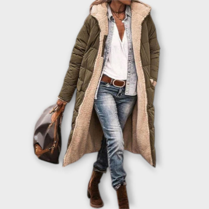 Kora - Fleece Plašč s Pamukom