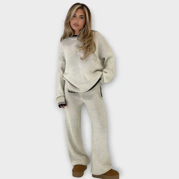 Lilu - Dvodelni Komplet Pletenih Puloverjev