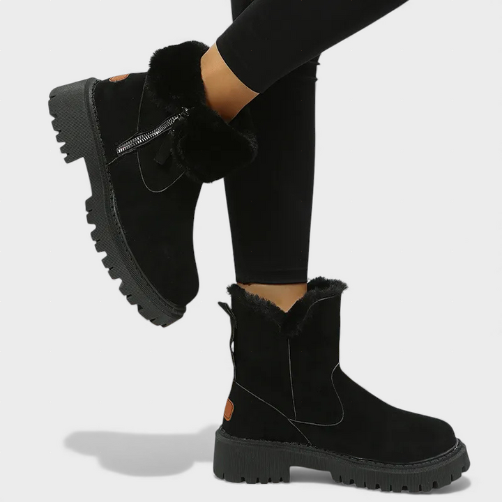 Antonija - Zimski Škornji Za Ženske Z Mehko Notranjo Podlogo