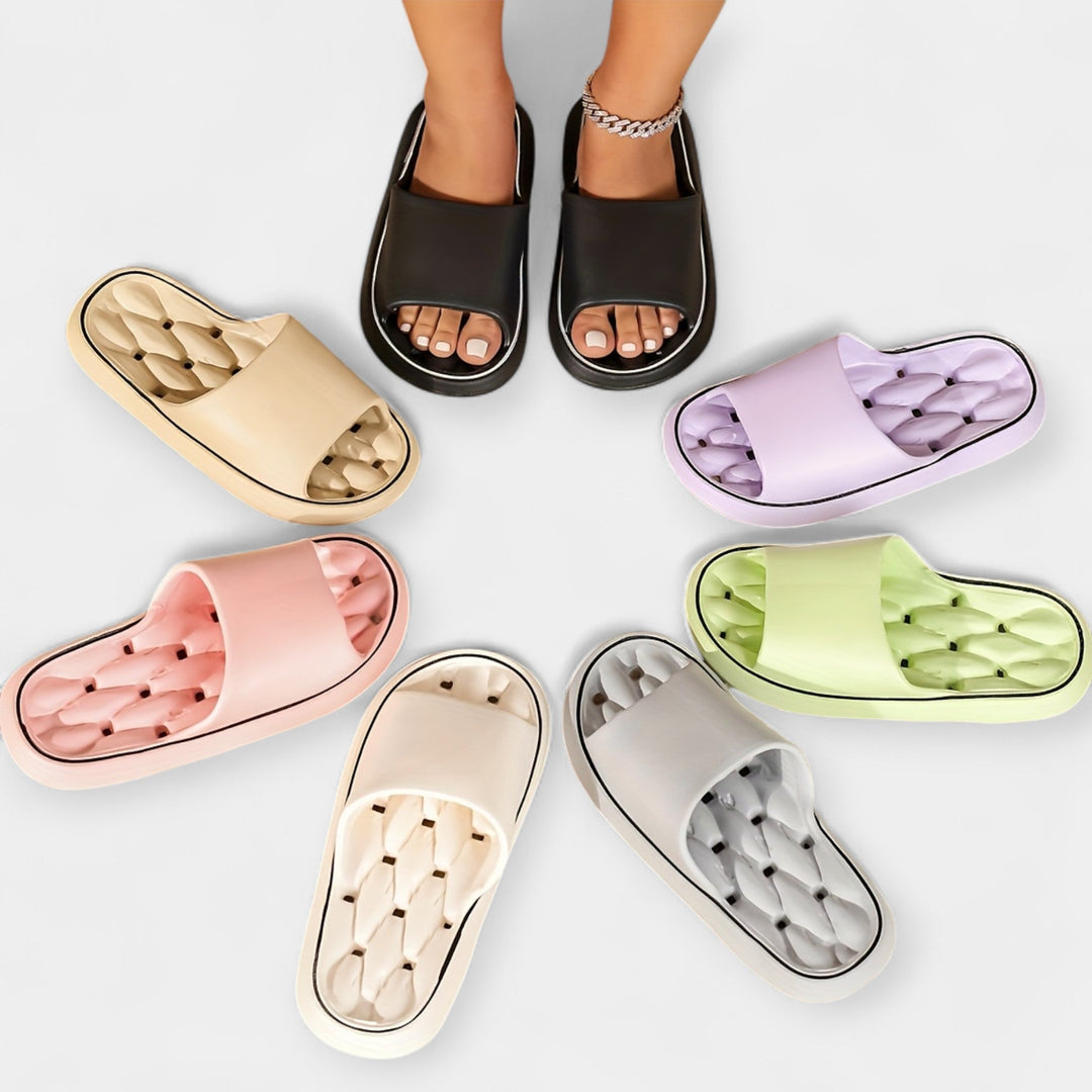 Anja - Copati Za Doma In Plažo S Protizdrsenim Podplatom