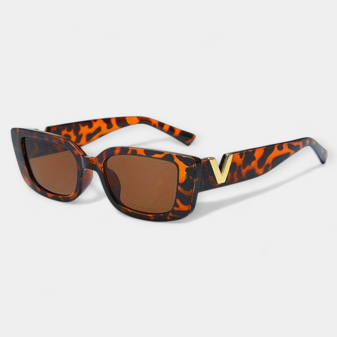 Irena - Kvadratna očala z okvirjem iz polikarbonata