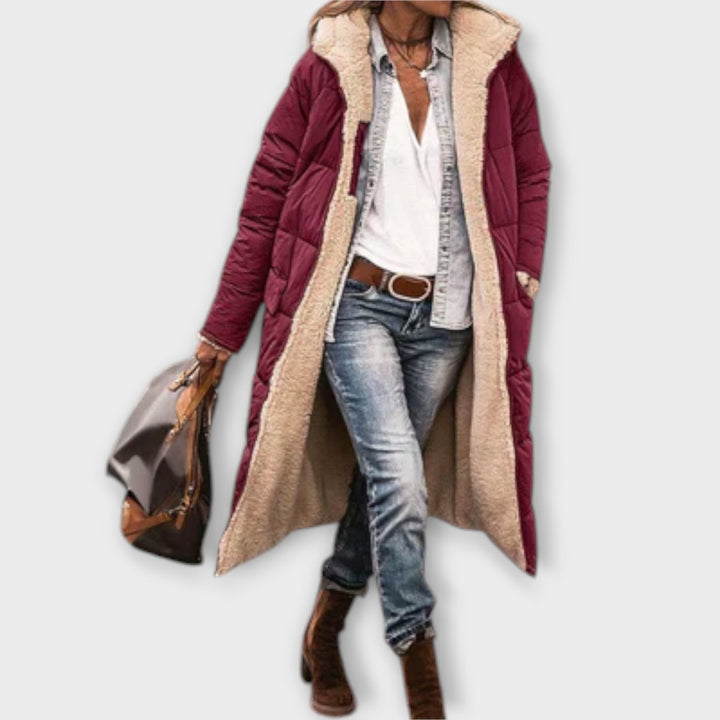 Kora - Fleece Plašč s Pamukom