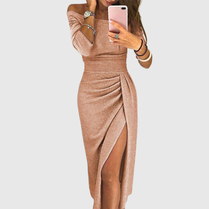 Carmen - Večerna obleka z odkritimi rameni