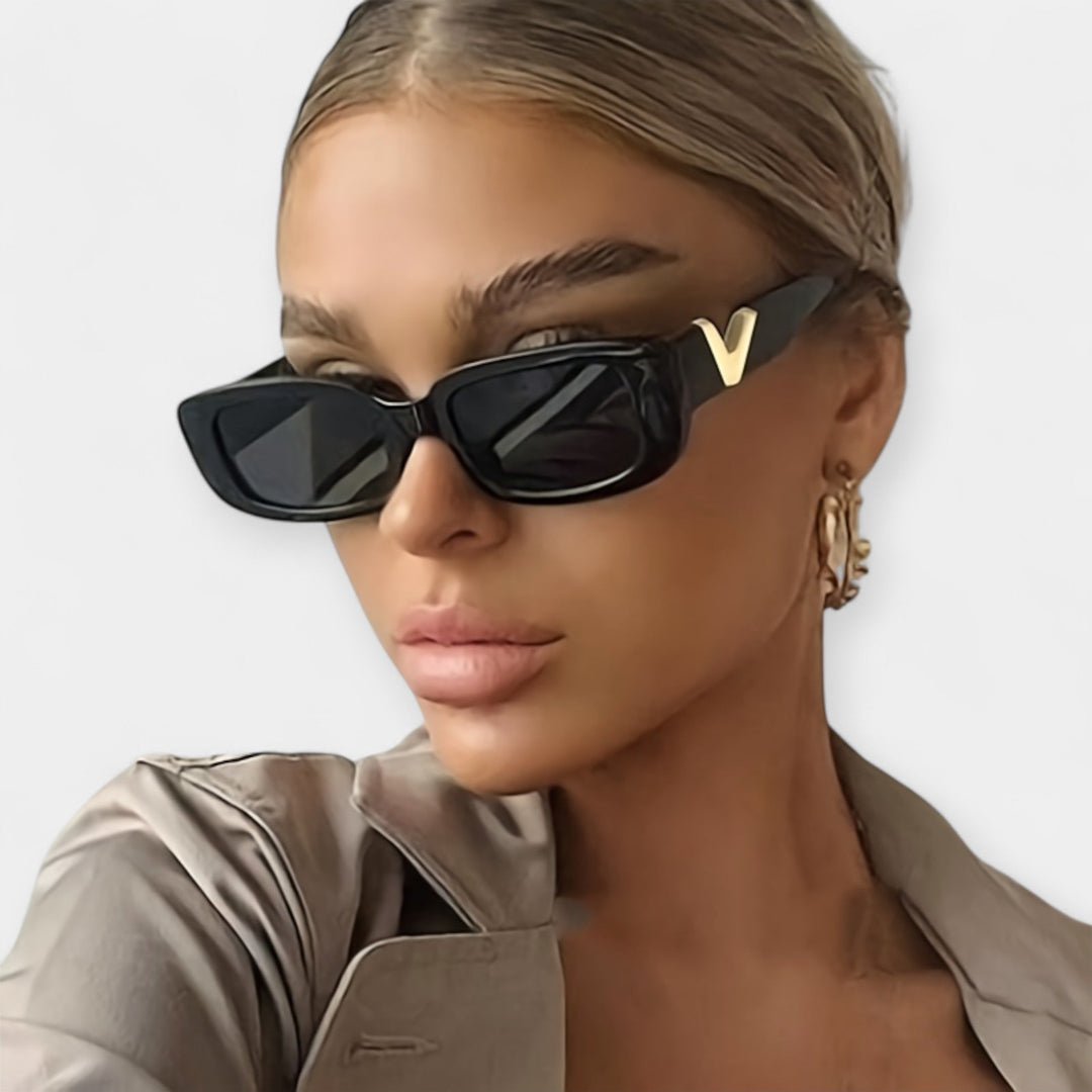 Irena - Kvadratna očala z okvirjem iz polikarbonata