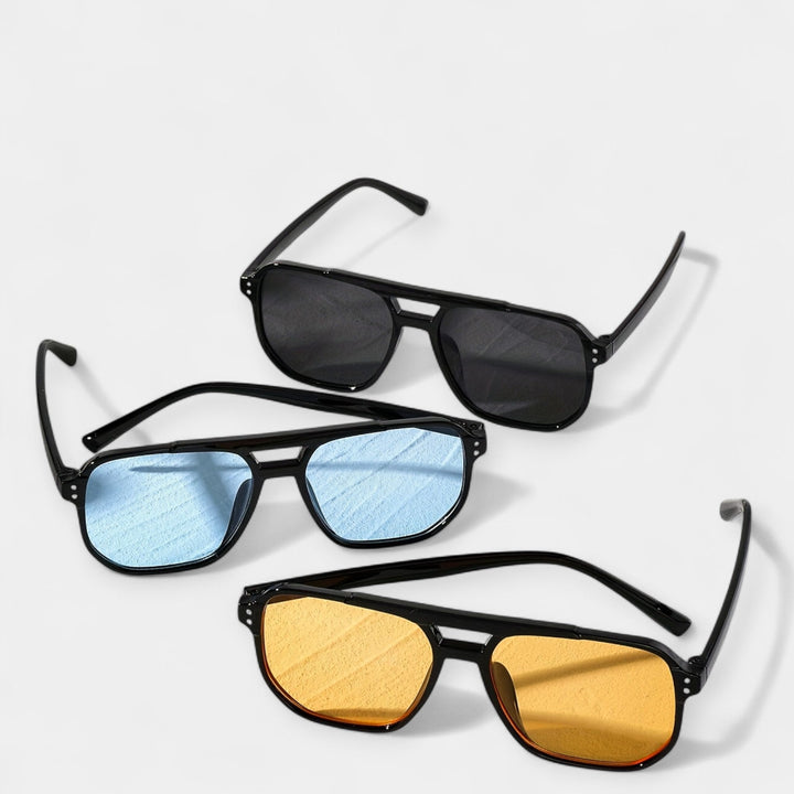 Tjaša - Očala z geometrijskimi detajli kvadratni okvir