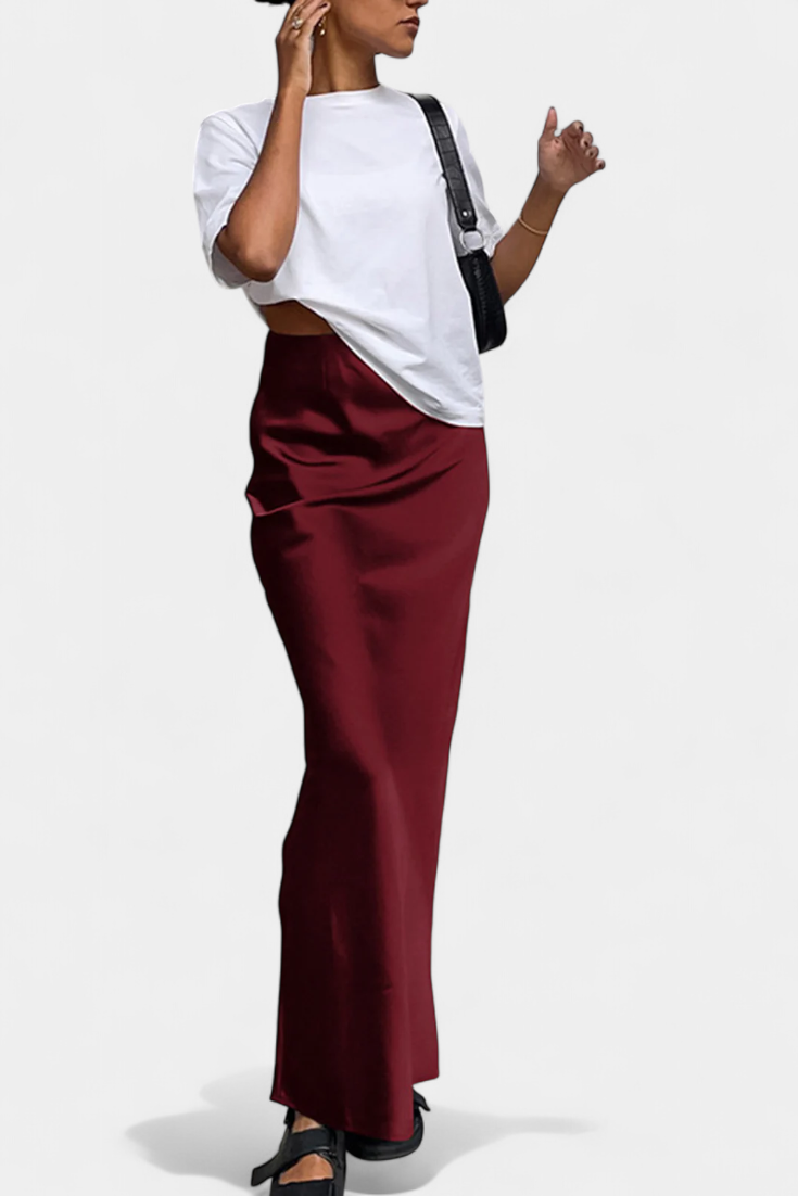 Šenja - Krilo Maxi Z Tekočo Silhueto In Maxi Dolžino