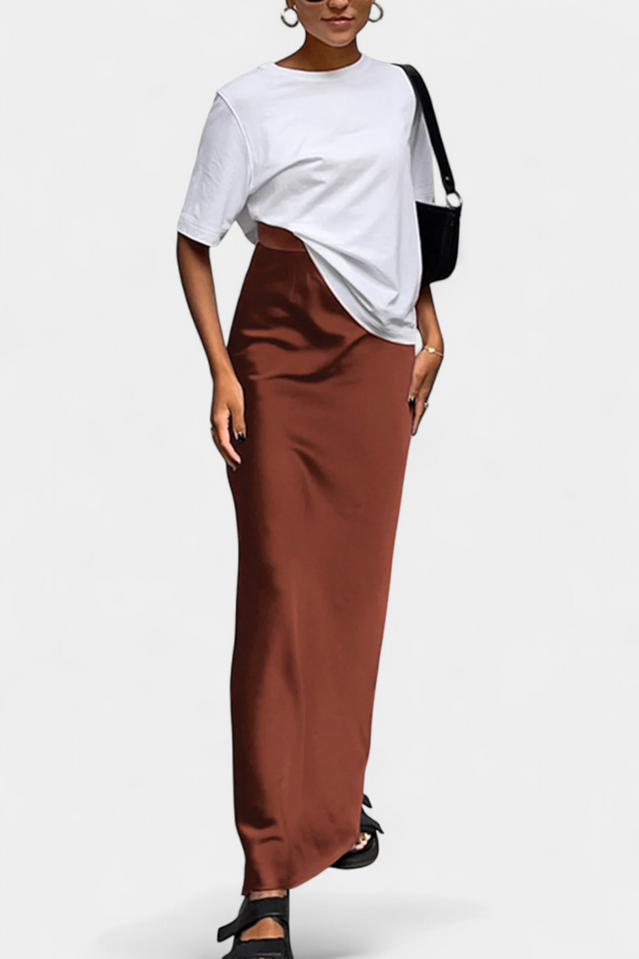 Šenja - Krilo Maxi Z Tekočo Silhueto In Maxi Dolžino