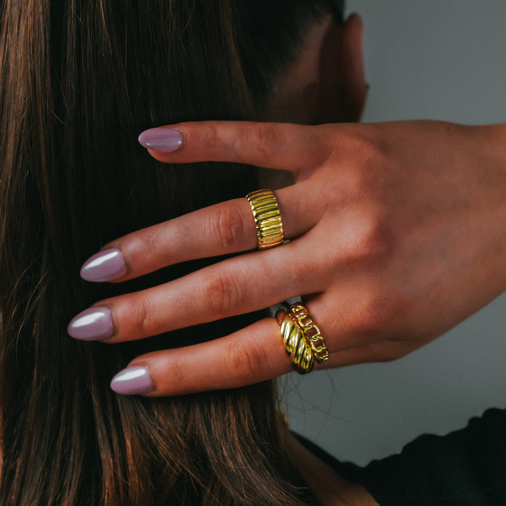 Maruša - Verižni Prstan z prilagodljivim obsegom