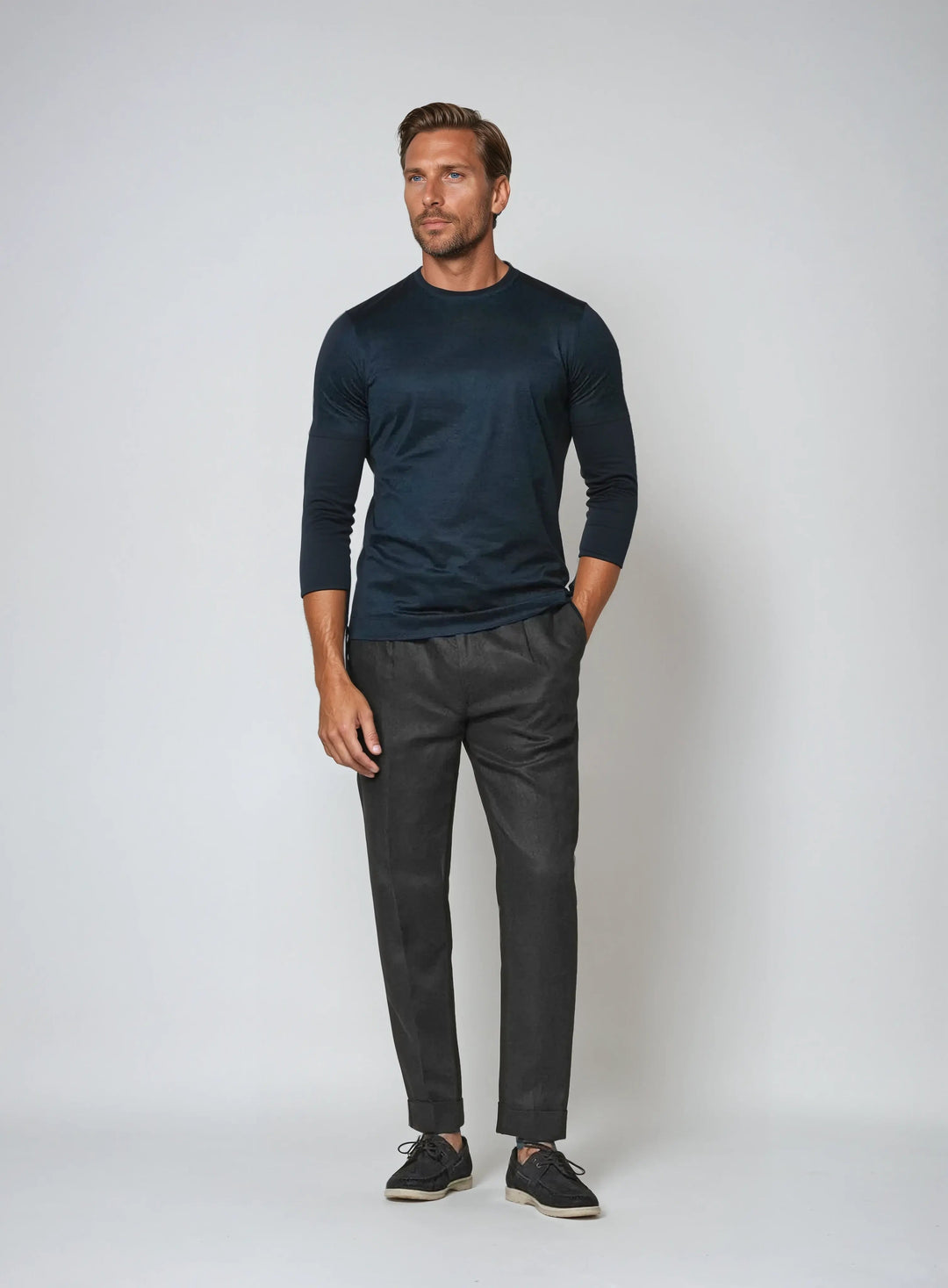 Žan - Hlače z elastičnim pasom