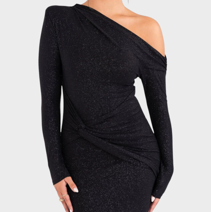 Lara - Svetleča Maxi Obleka