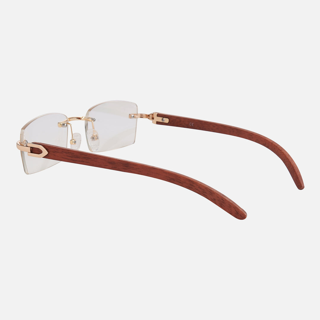 Jožica - Lesena Očala z Minimalističnim Dizajnom