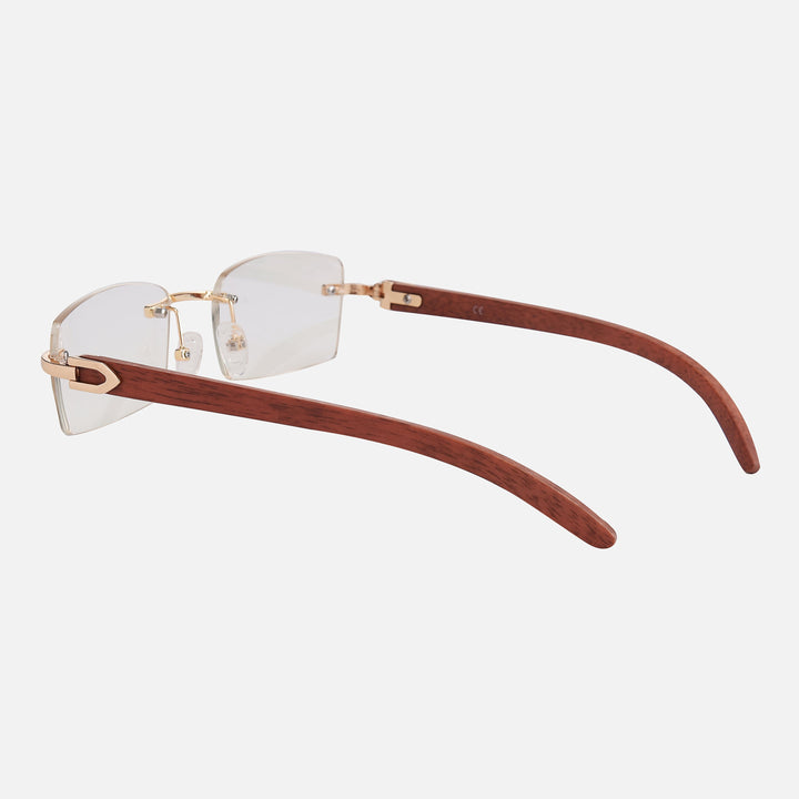 Jožica - Lesena Očala z Minimalističnim Dizajnom