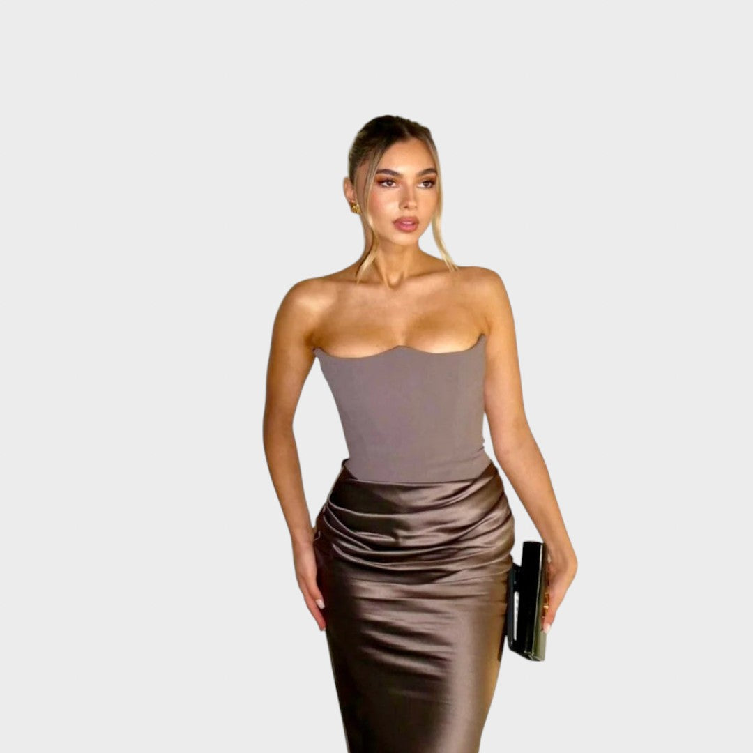 Lucija - Elegantna Dolga Obleka