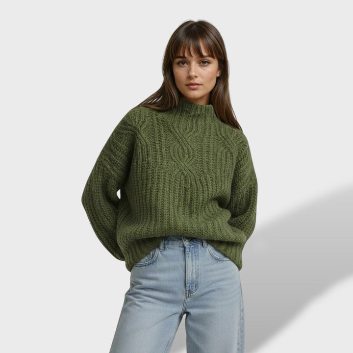 Jasna - Kardigan Z Visokim Ovratnikom