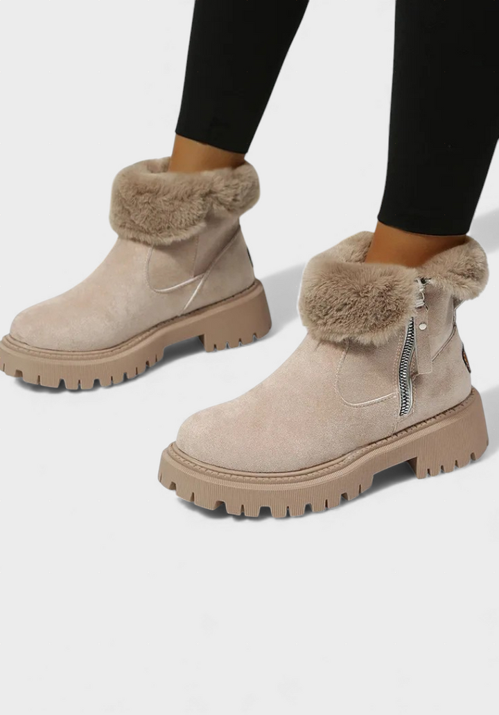 Antonija - Zimski Škornji Za Ženske Z Mehko Notranjo Podlogo