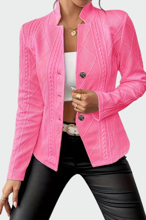 Ilva - Blazer reliefni geometrijski vzorci