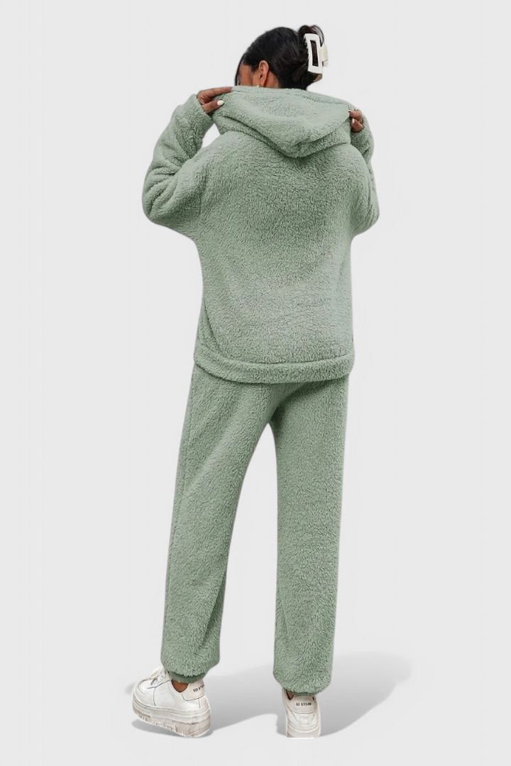 Rivae - Mehki teddy lounging dvoset za udobno nošenje