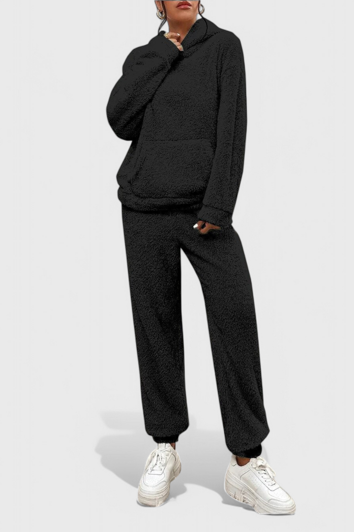 Rivae - Mehki teddy lounging dvoset za udobno nošenje