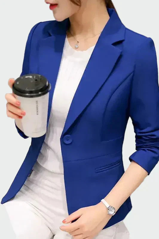 Fina - Sako z enokopčnim dizajnom