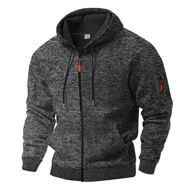 Matic - Fleece Hoodie z Odpornostjo in Zunanjim Stilom