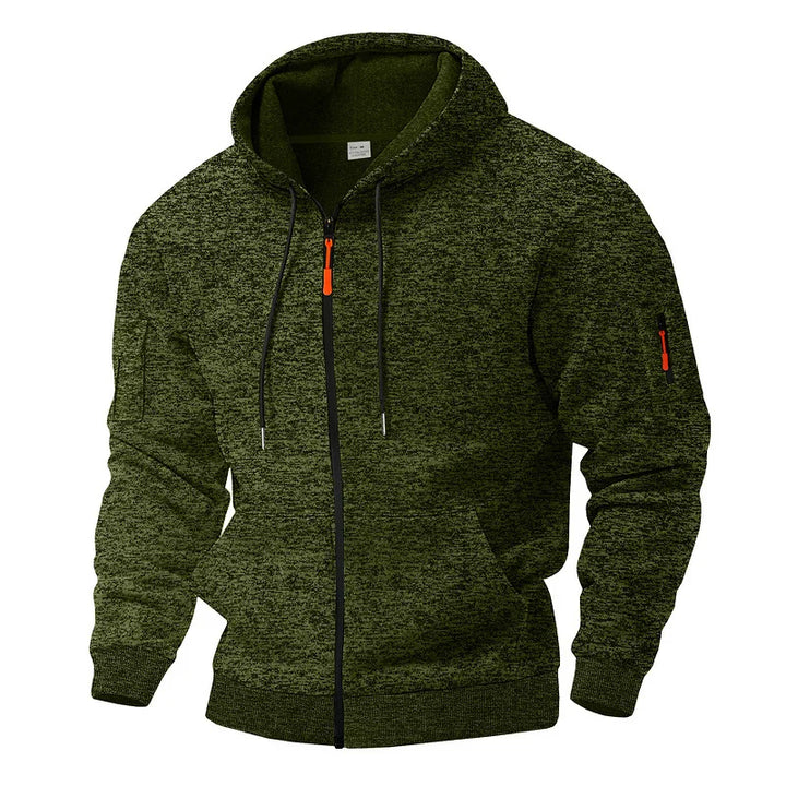 Matic - Fleece Hoodie z Odpornostjo in Zunanjim Stilom