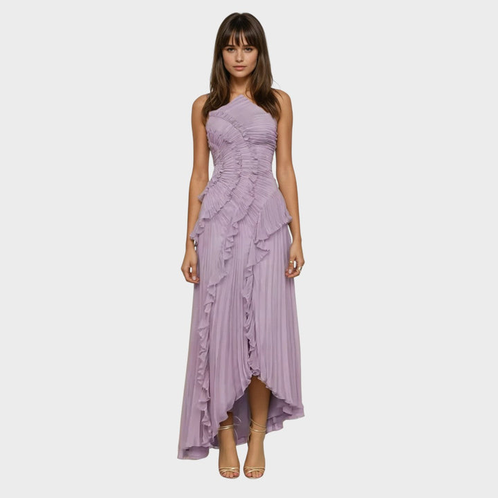 Marina - Obleka Maki z Volančki