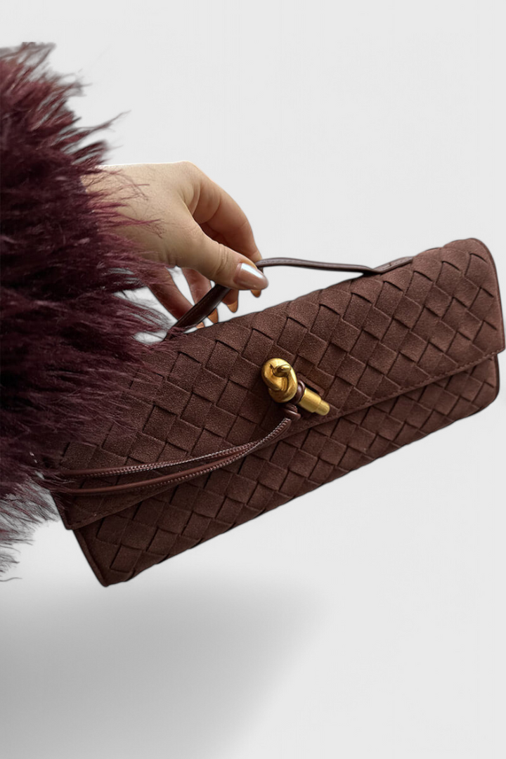 Cvetka - Ramenska Torbica Z Žepom V Notranjosti