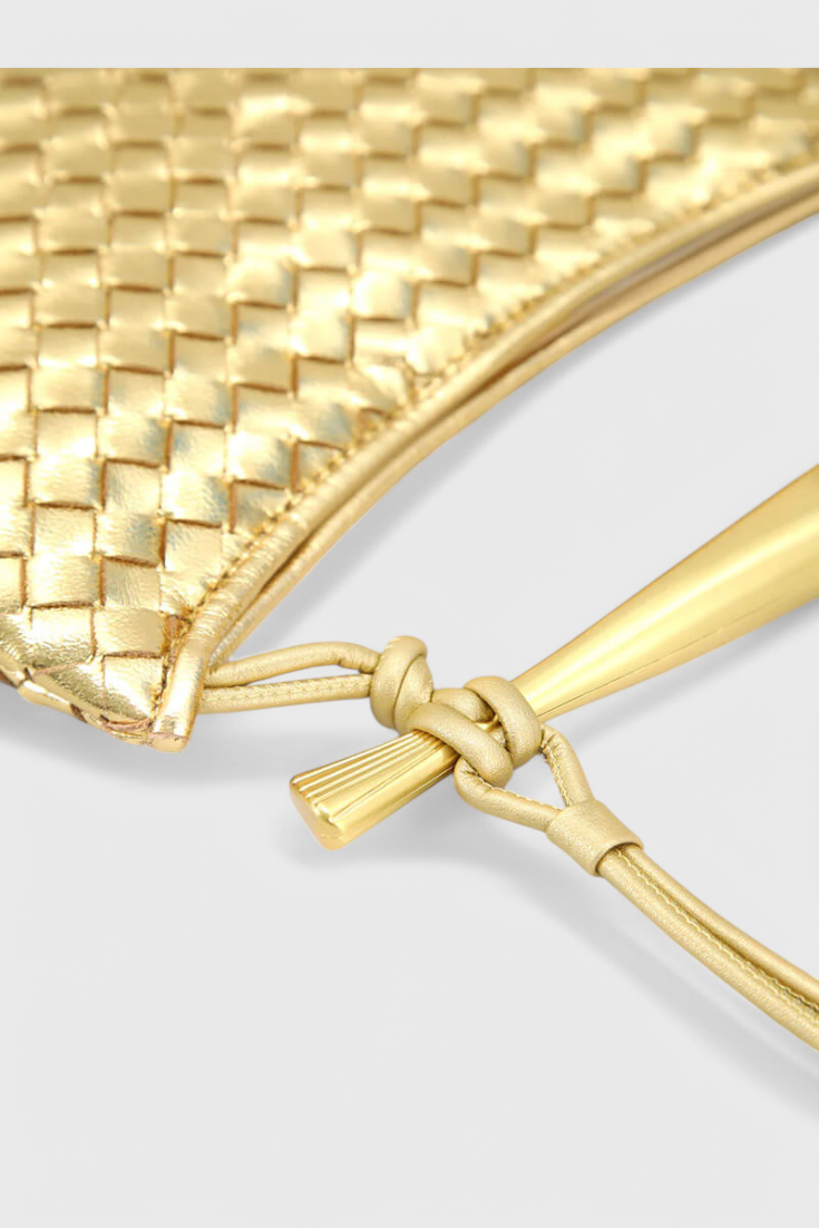 Mojca - Ročna torbica z veganskim usnjem vzorcem