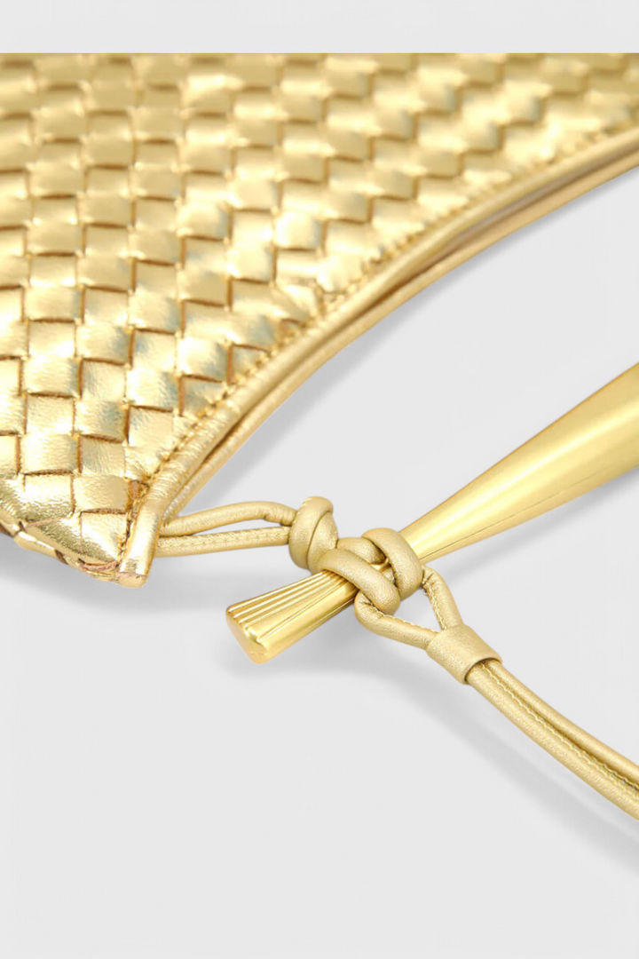 Mojca - Ročna torbica z veganskim usnjem vzorcem