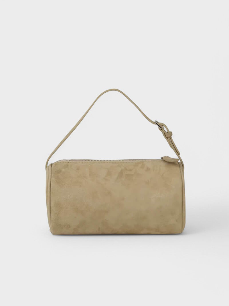 Ana - Torbica Iz Semiša Z Crossbody Zasnovo