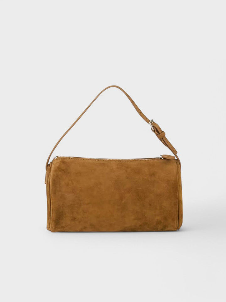 Ana - Torbica Iz Semiša Z Crossbody Zasnovo