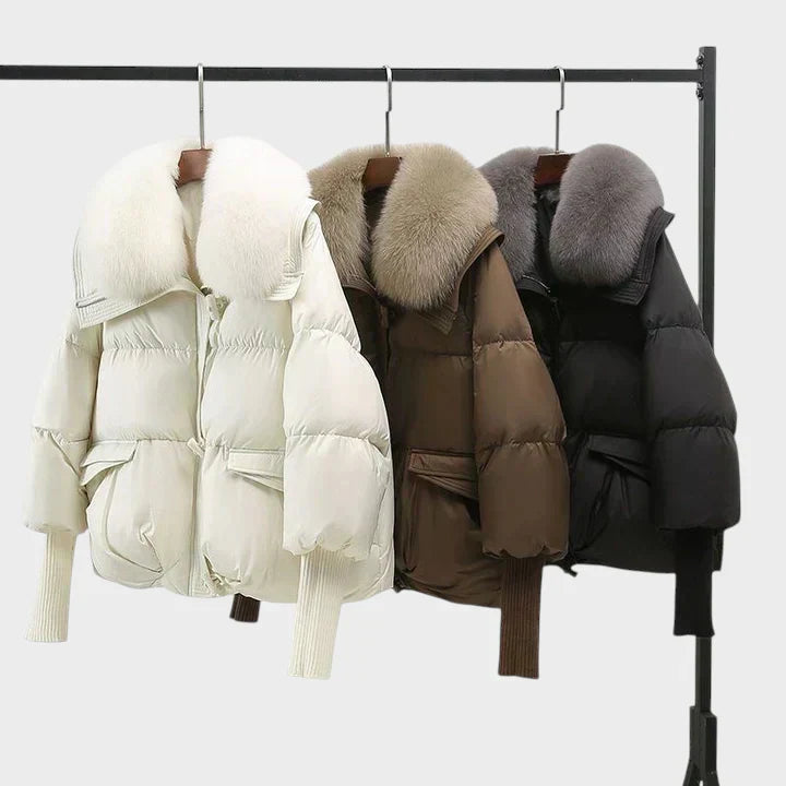 Alanka - Topla zimski plašč za ženske