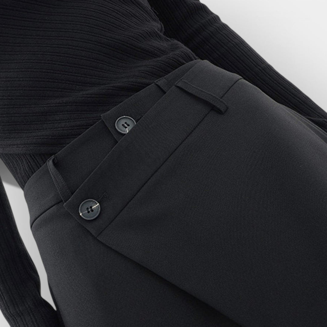 Amaya - Hlače Casual Z Nizkim Pasom