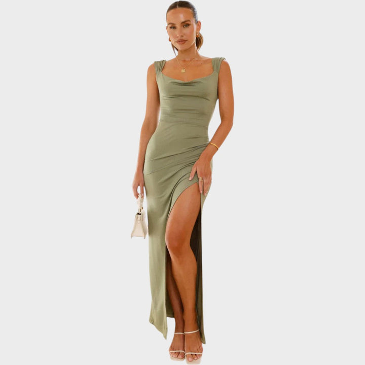 Ema - Elegantna dolga obleka