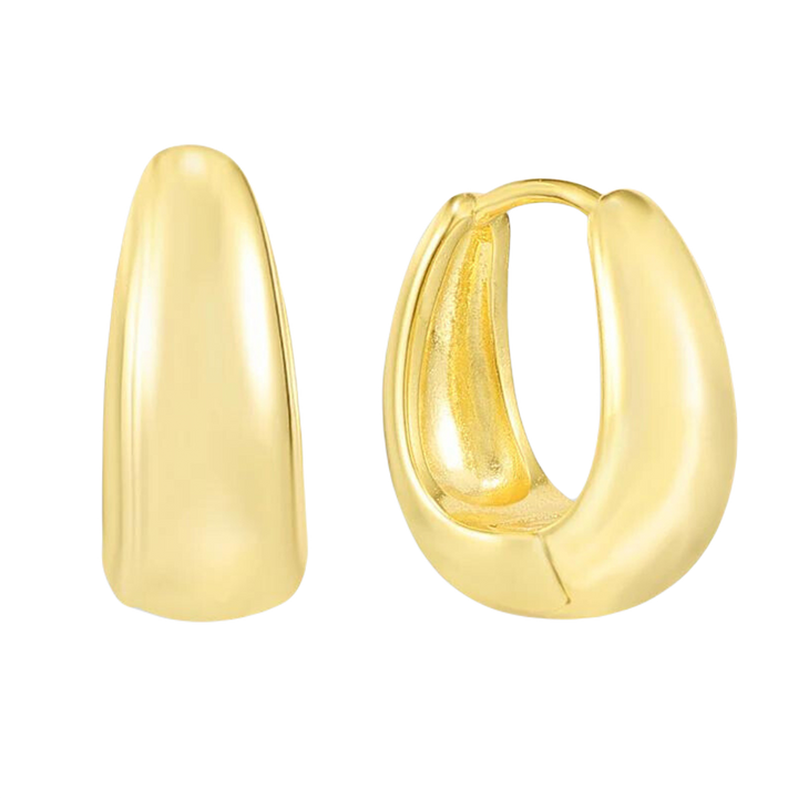 Barbara - Diskretni okrogli uhani