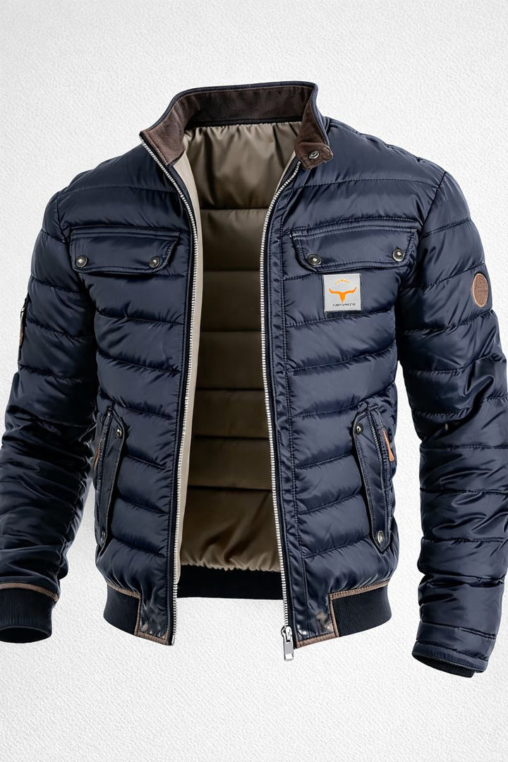 Andrej - Moški usnjeni jakna za zunanjo uporabo