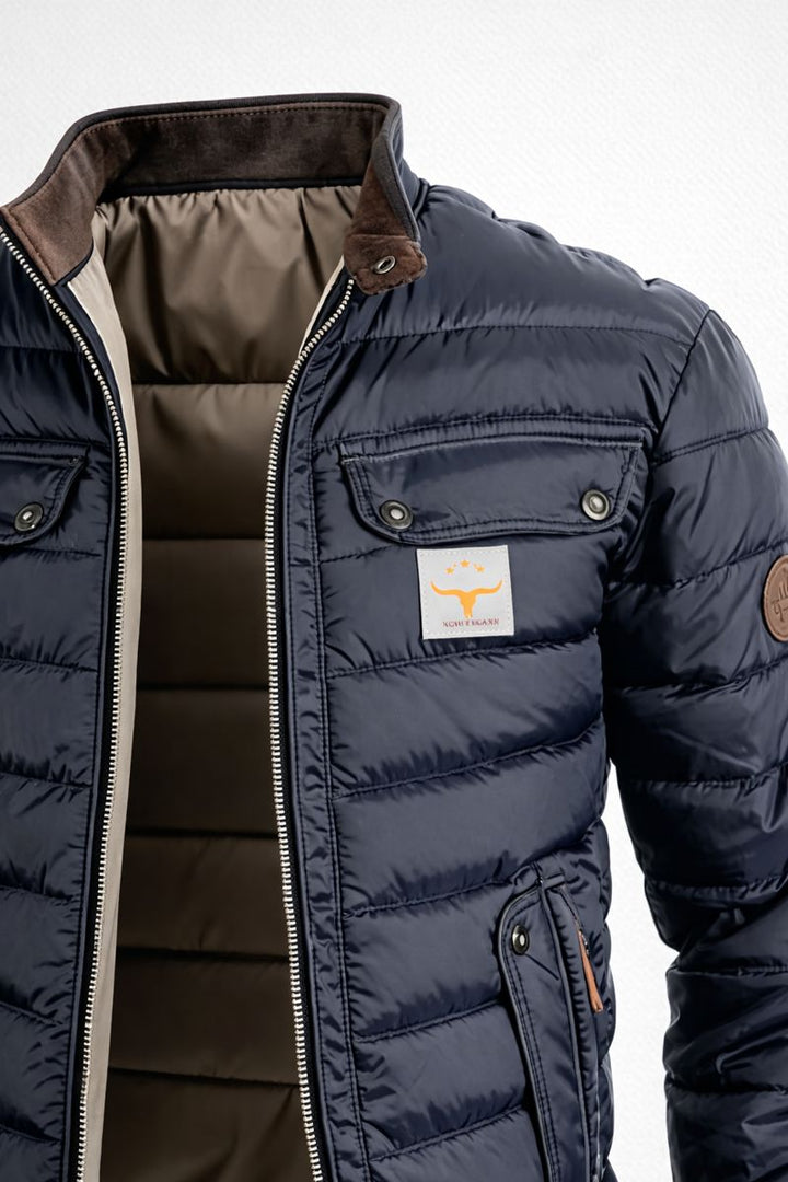 Andrej - Moški usnjeni jakna za zunanjo uporabo