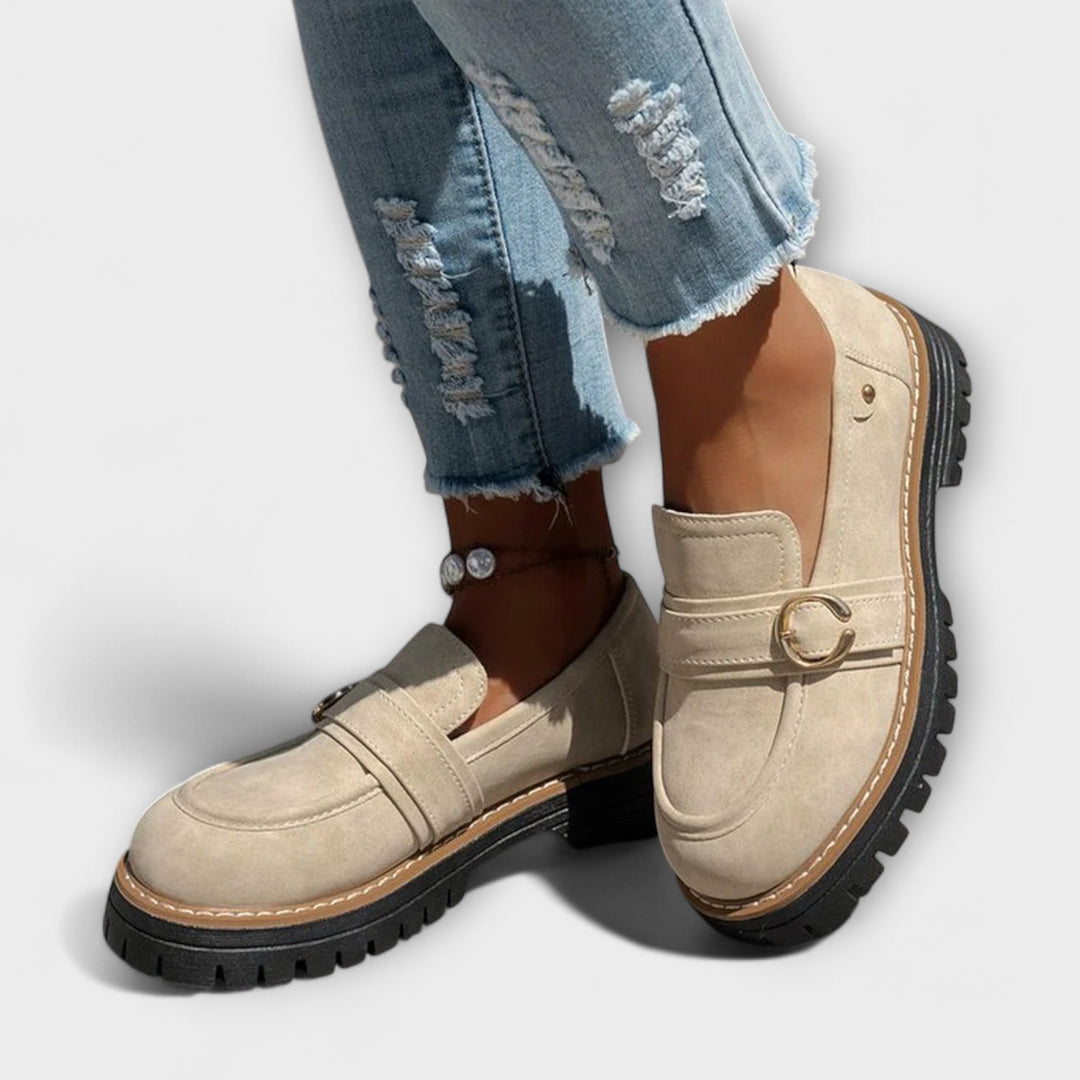 Nika - Casualni Mokasini Z Zaokroženo Konico