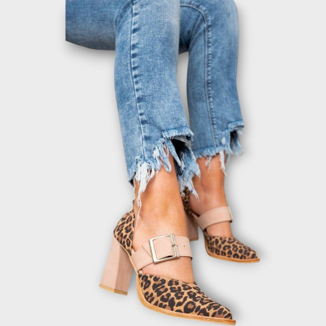 Corina - Sandali Z Stabilnim Petom