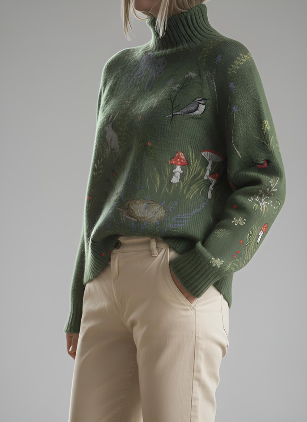 Klara  - Kardigan S Visokim Ovratnikom