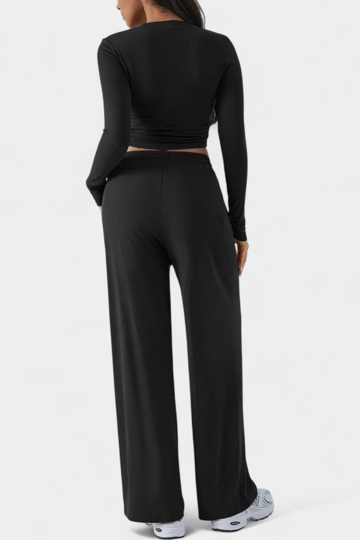 Nalia - Komplet 2 kosov z okroglim izrezom