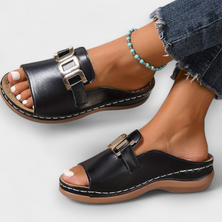 Jelena - Udobne sandale s potpeticom