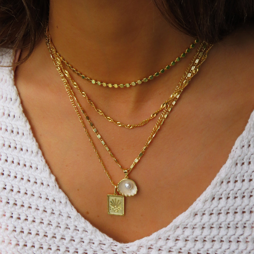 Jana - Ogrlica v obliki školjke